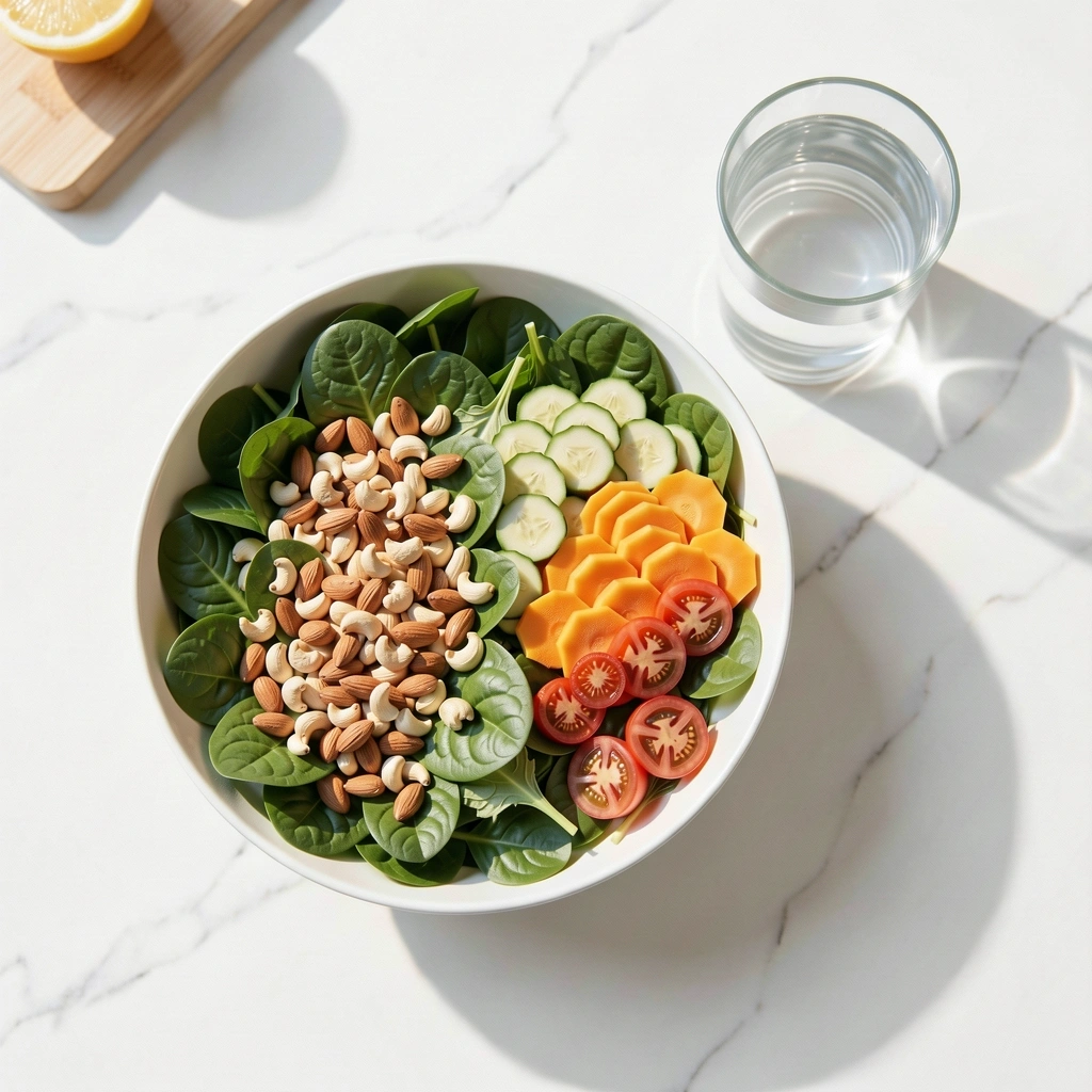 Zdrowy posiłek pełen składników odżywczych